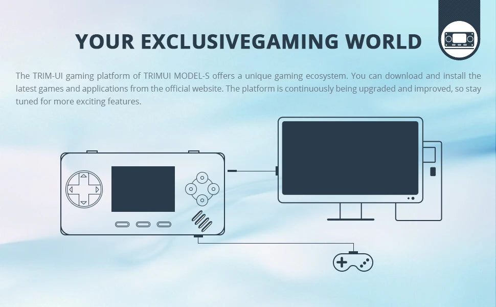 TRIMUI Model S Handheld Game Console