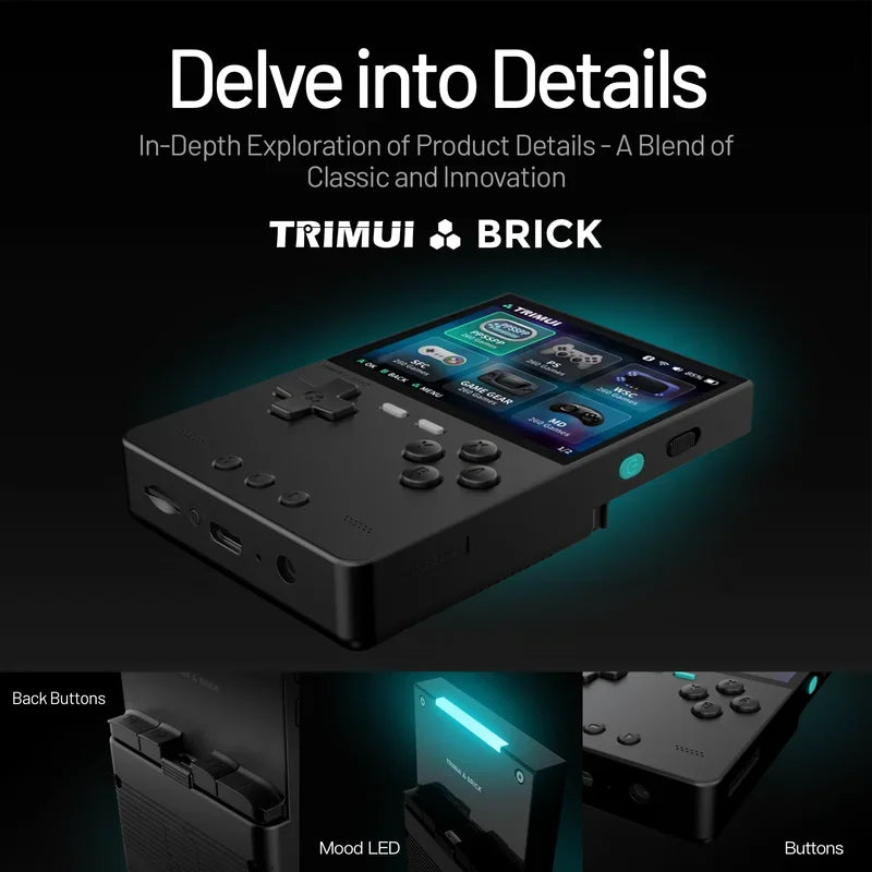 TRIMUI BRICK Handheld Game Console