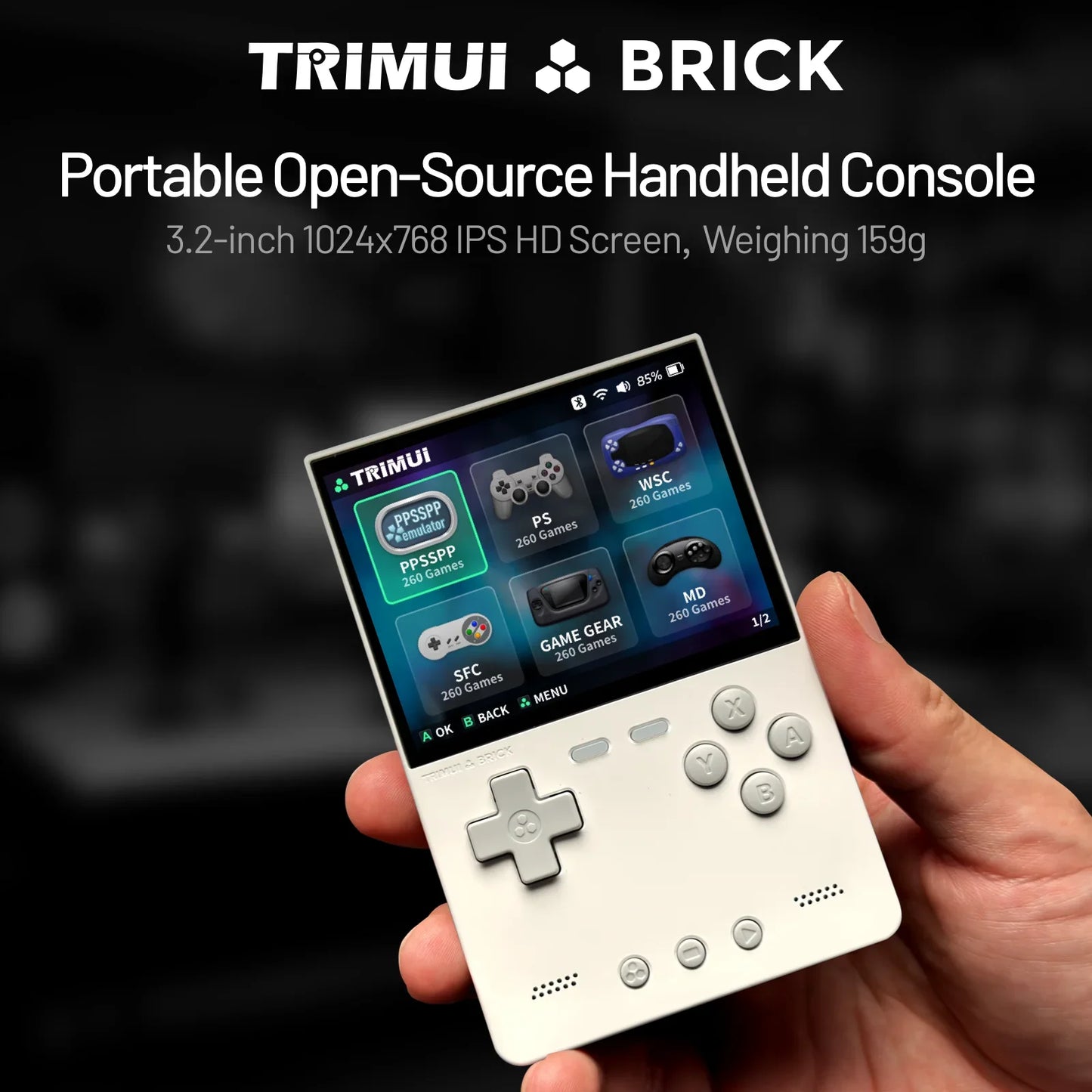 TRIMUI BRICK Handheld Game Console