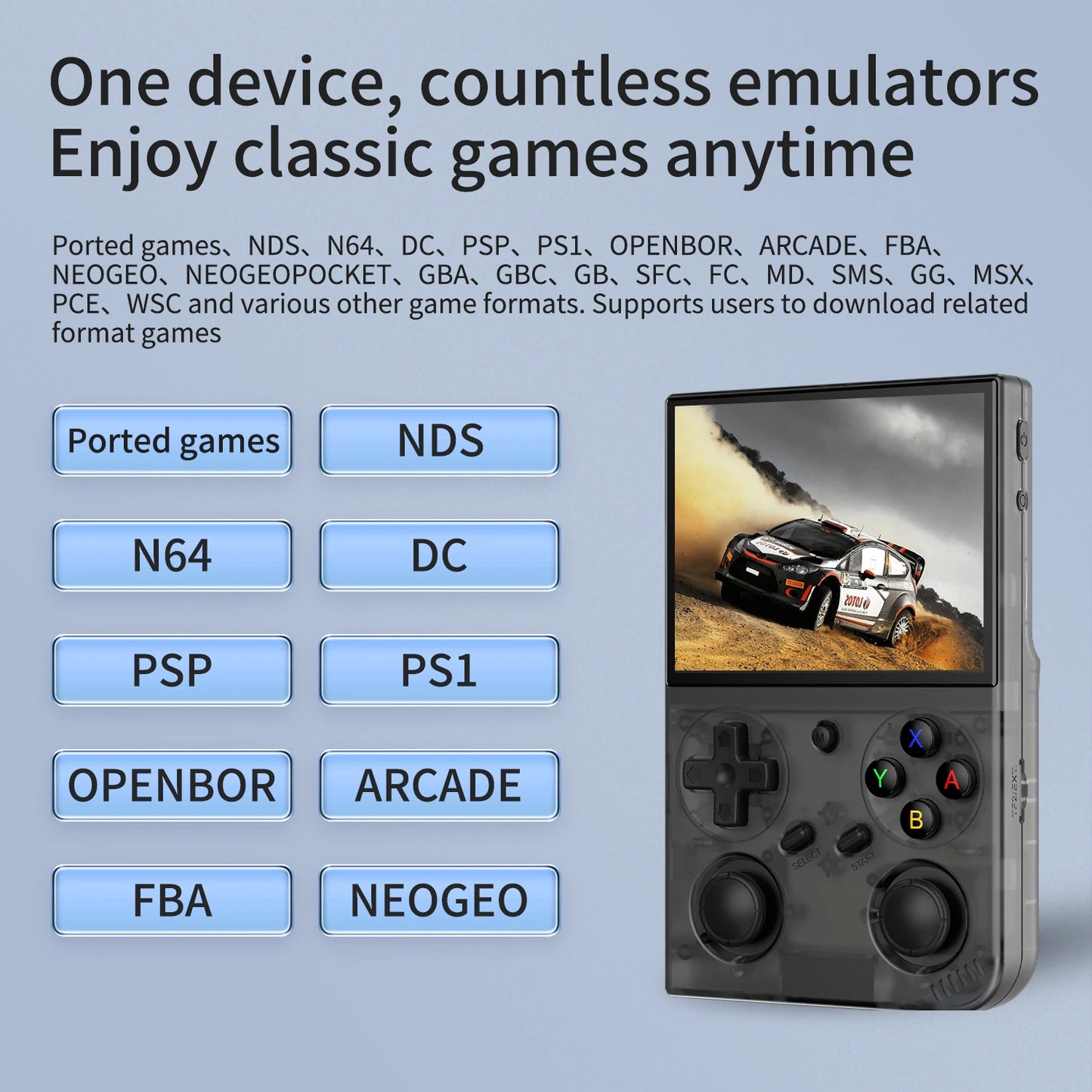 BATLEXP G350 Retro Handheld Game Console