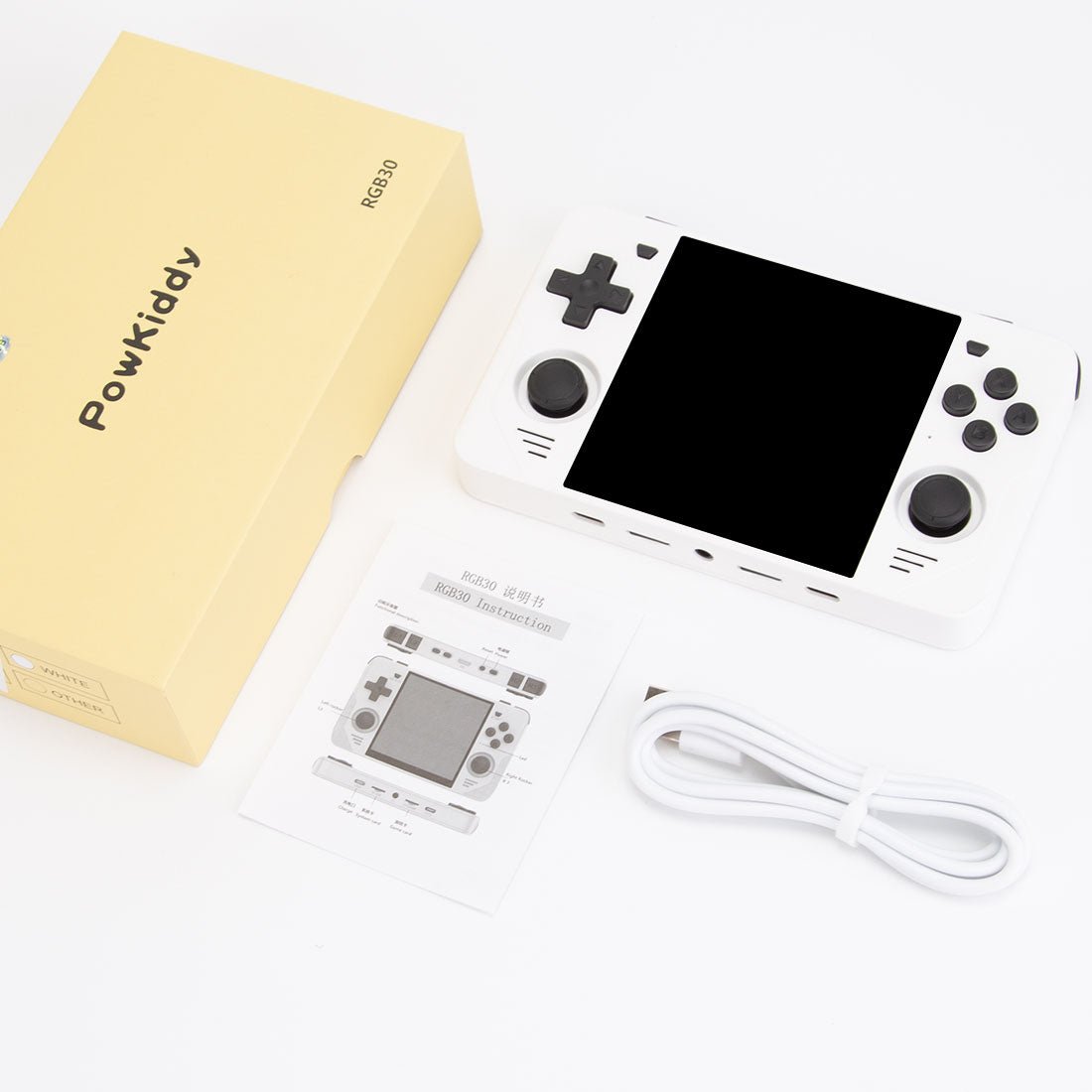 Powkiddy RGB30 Retro Handheld Game Console