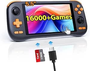Kinhank K56 5.5 Inch Touch Screen Retro Game Handheld