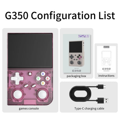 BATLEXP G350 Retro Handheld Game Console