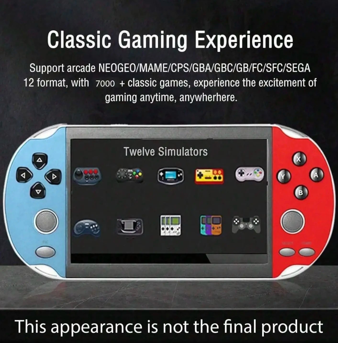 X7 Handheld Game Console