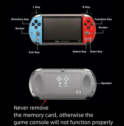 X7 Handheld Game Console