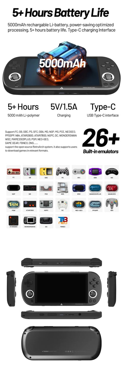 Trimui Smart Pro Handheld Game Console