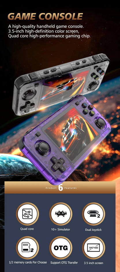 R36H Retro Handheld Console