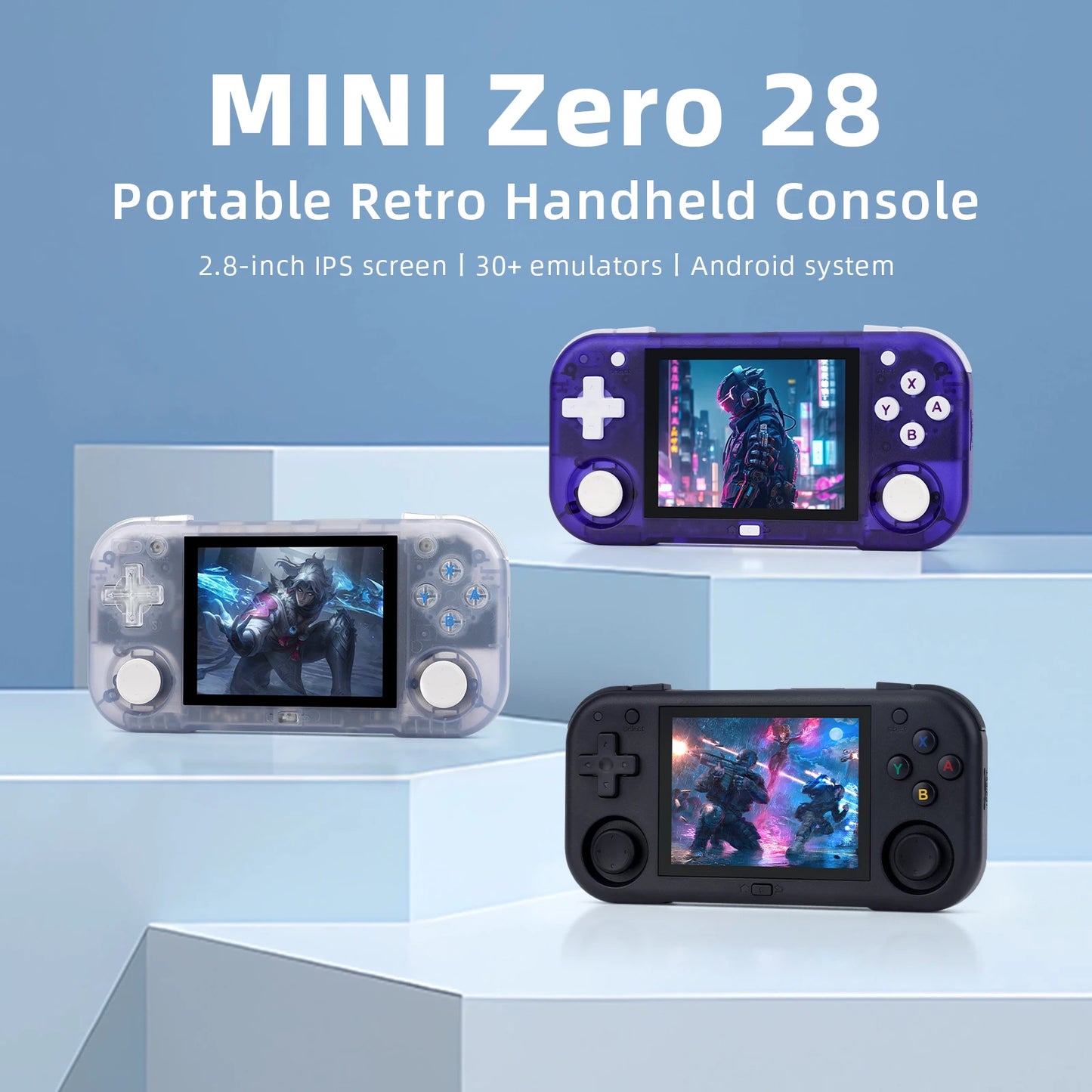 Mini Zero 28 Handheld Game Console
